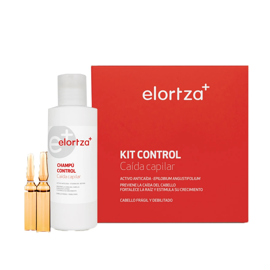 KIT ANTICAIDA CAPILAR AMPOLLAS+CHAMPU ELORTZA BOTIKA