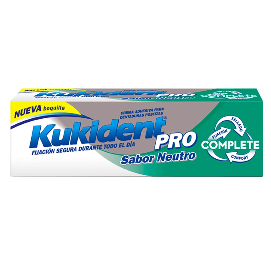 KUKIDENT FIJACION TODO EL DIA PRO NEUTRO  1 ENVASE 47 G SIN SABOR