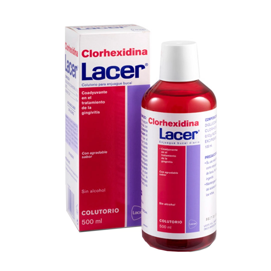 LACER COLUTORIO CLORHEXIDINA  1 ENVASE 500 ML