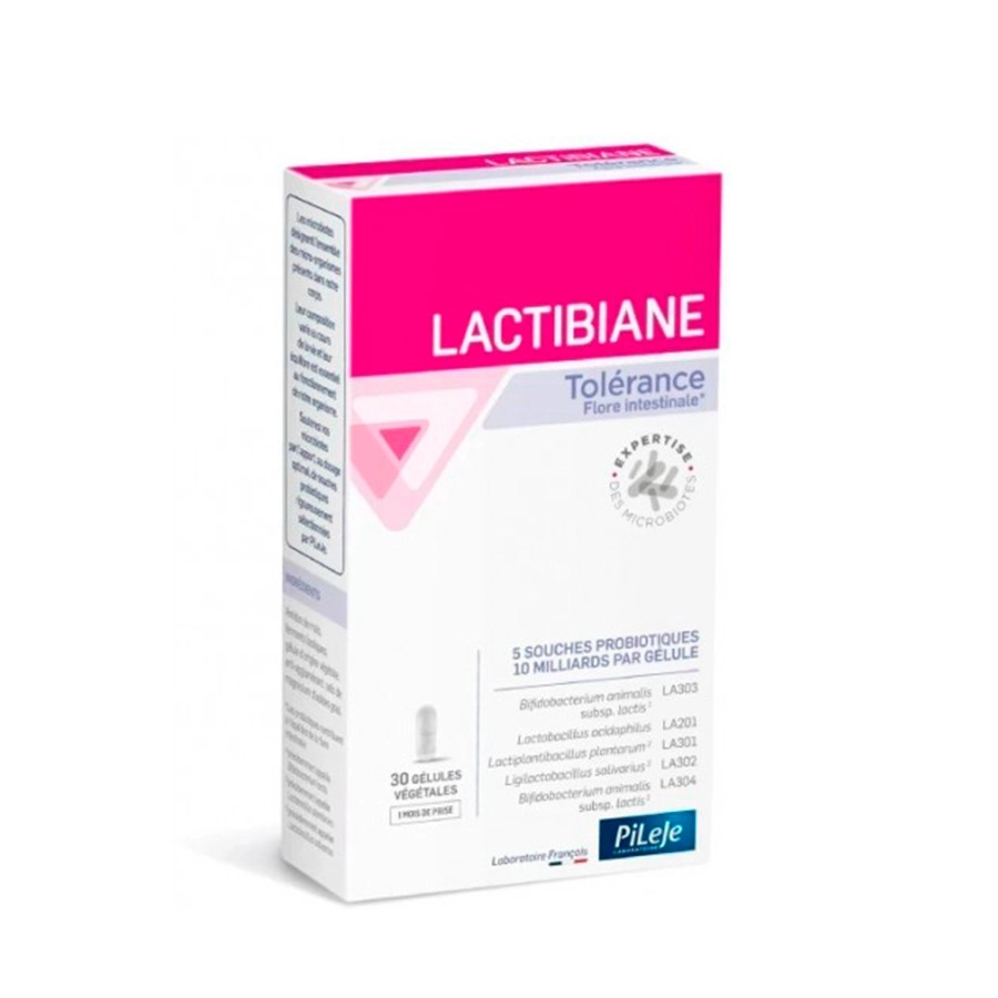 LACTIBIANE TOLERANCE PILEJE  2,5 G 30 CAPSULAS