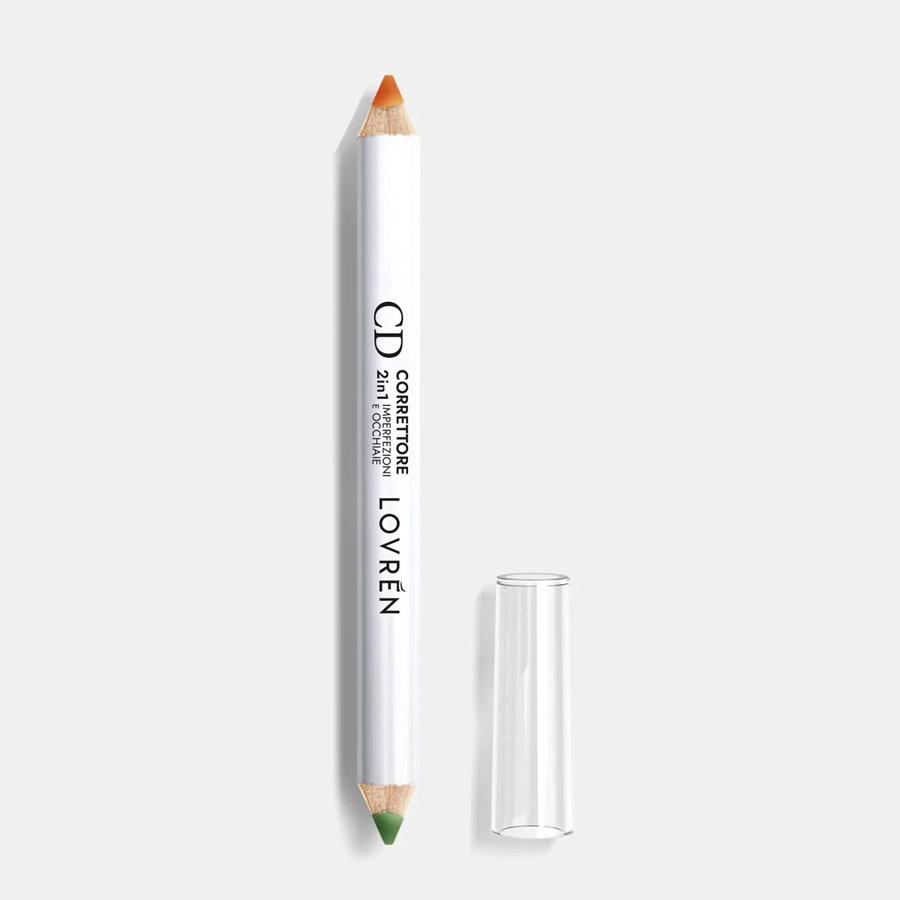 LAPIZ CORRECTOR 2 EN 1 IMPERFECCIONES BOLSAS Y OJERAS LOVREN 4,2GR