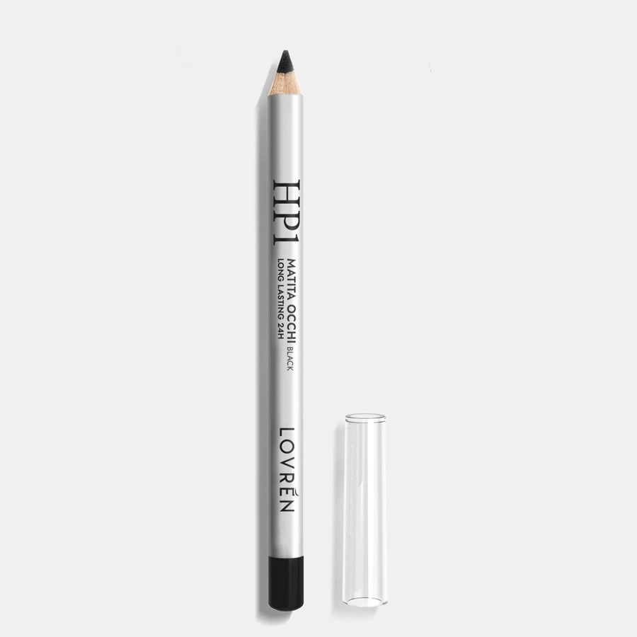 LAPIZ DE OJOS LONG LASTING 24H COLOR NEGRO METALLIC  LOVREN