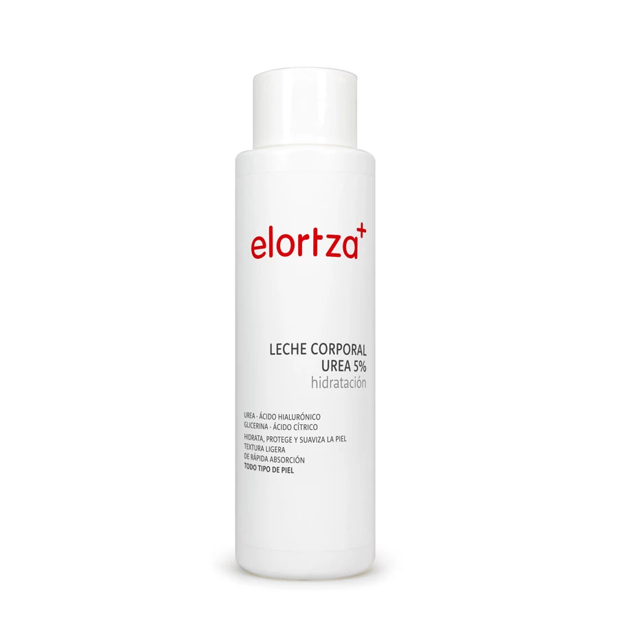 LECHE HIDRATANTE CORPORAL CON UREA 5% ELORTZA BOTIKA 500ML