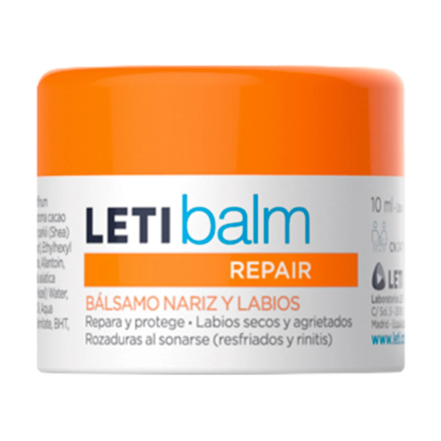 LETIBALM BALSAMO REPARADOR NARIZ Y LABIOS PEDIATRICO  1 TARRO 10 ML