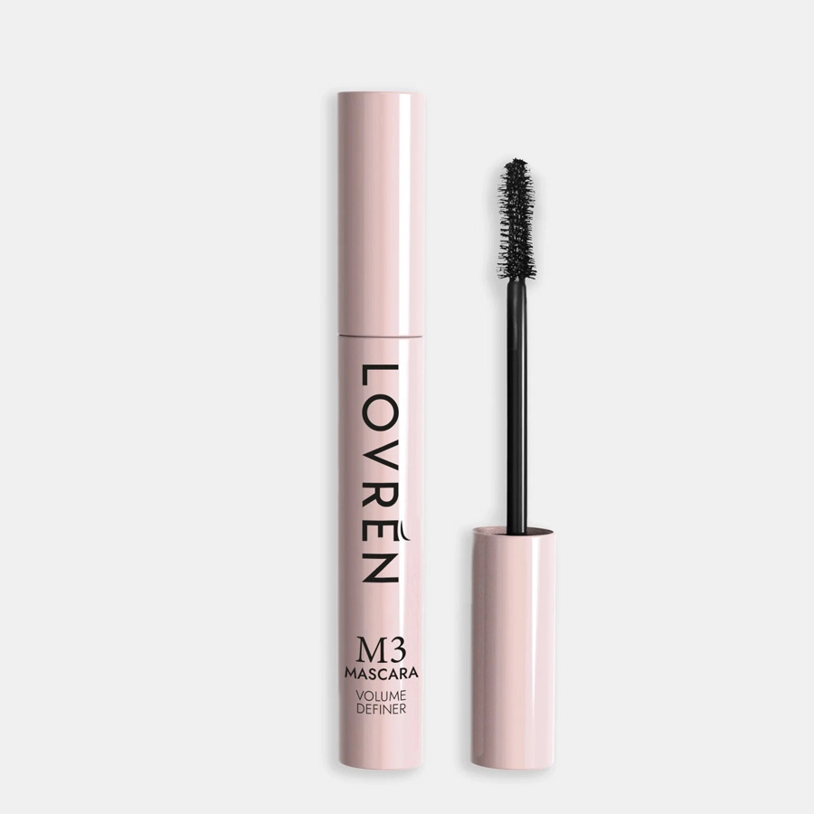 MASCARA PESTAÑAS NEGRA DEFINIDOR DE VOLUMEN LOVREN 10ML