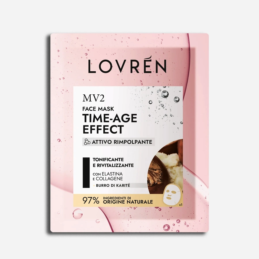 MASCARILLA ANTI-EDAD COLAGENO Y ELASTINA 1 UNIDAD LOVREN