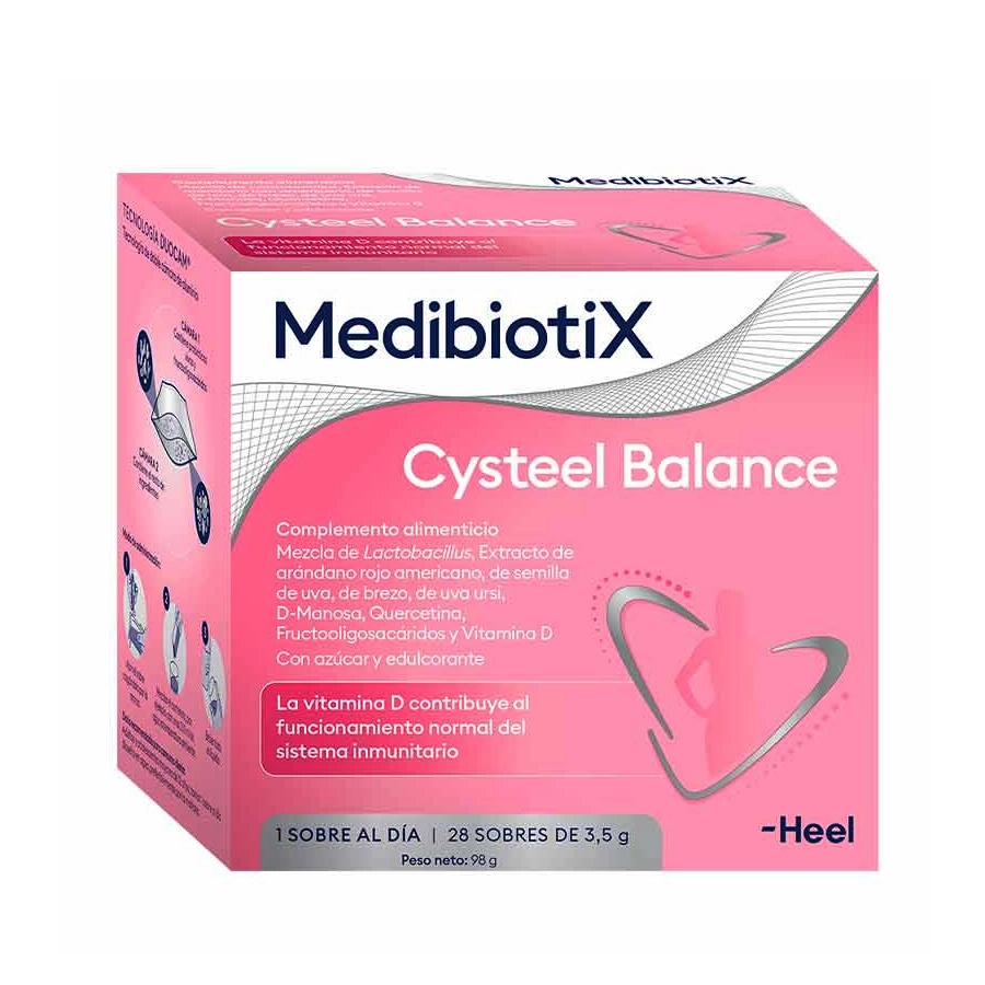 MEDIBIOTIX CYSTEEL BALANCE  28 SOBRES 3,5 G