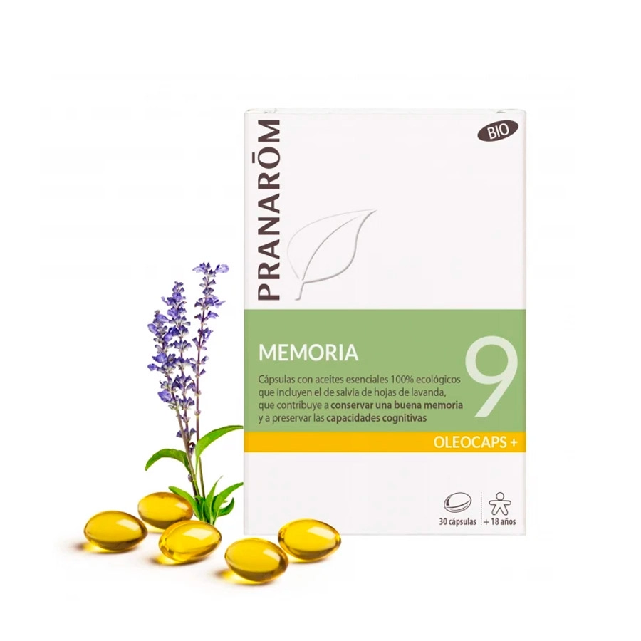 MEMORIA OLEOCAPS 9  30 CAPSULAS PRANAROM