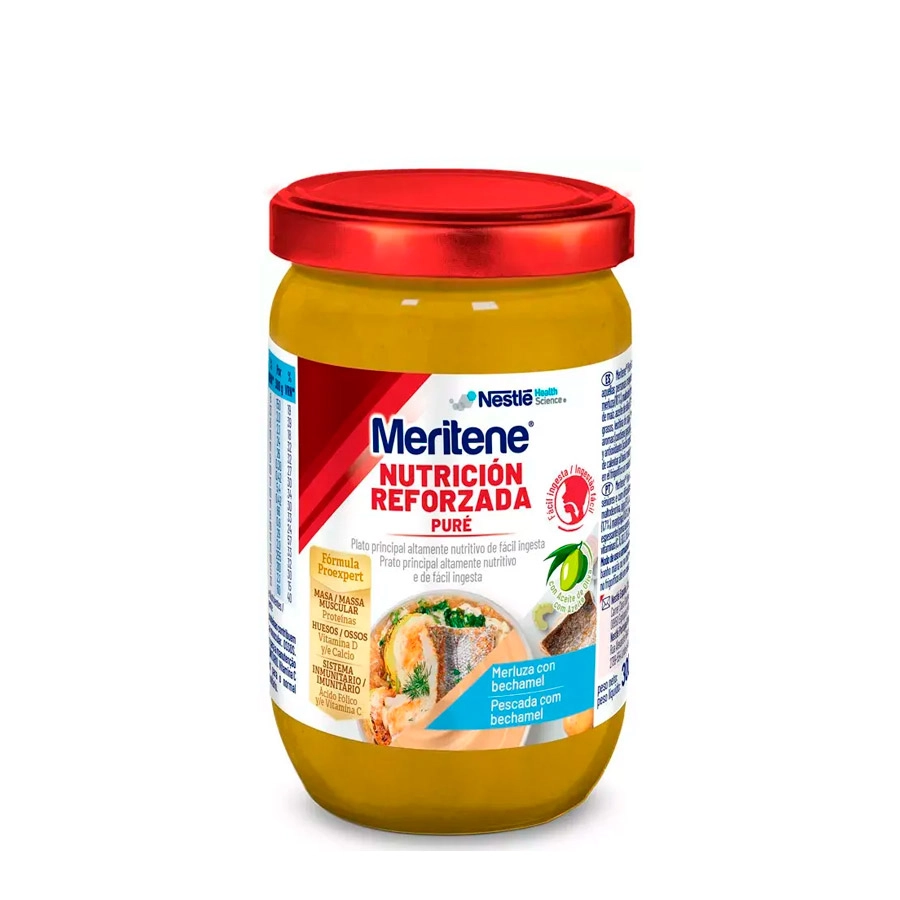 MERITENE PURE  1 FRASCO 300 G SABOR MERLUZA CON BECHAMEL