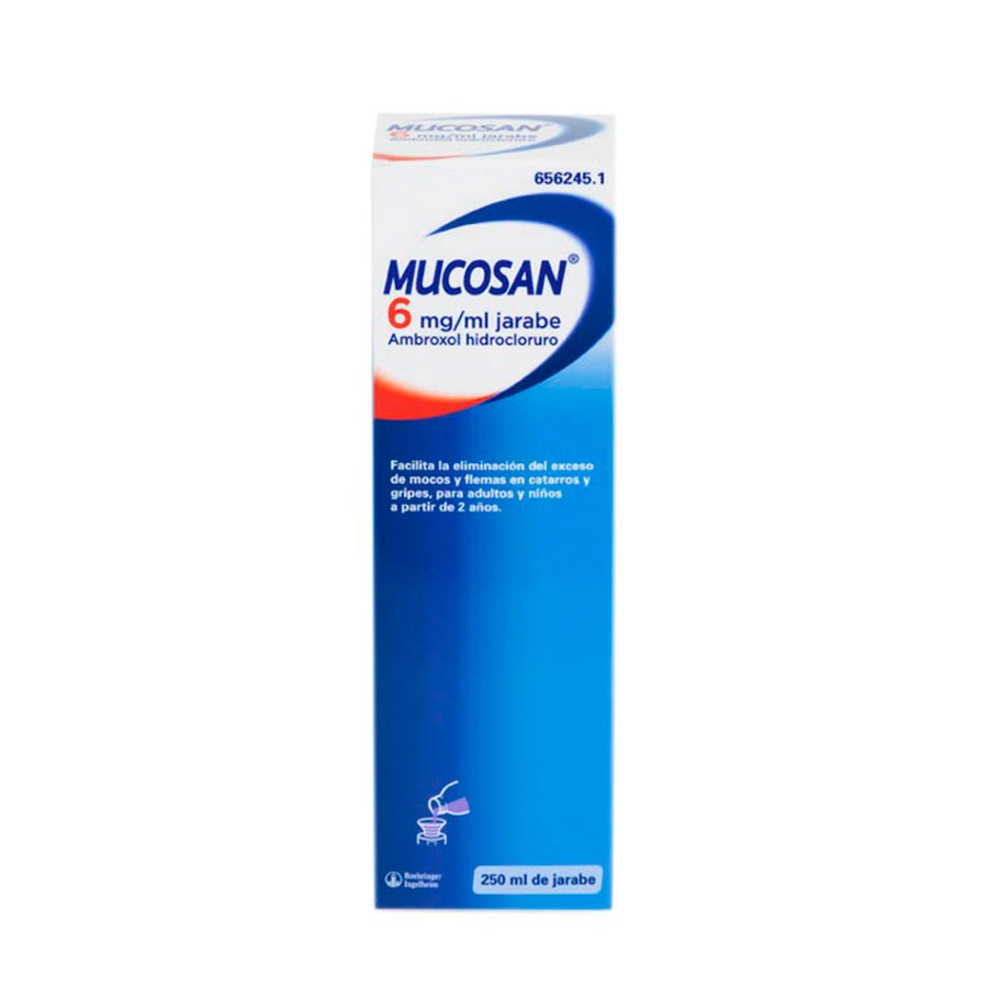 MUCOSAN 6 MG/ML JARABE 1 FRASCO 250 ML