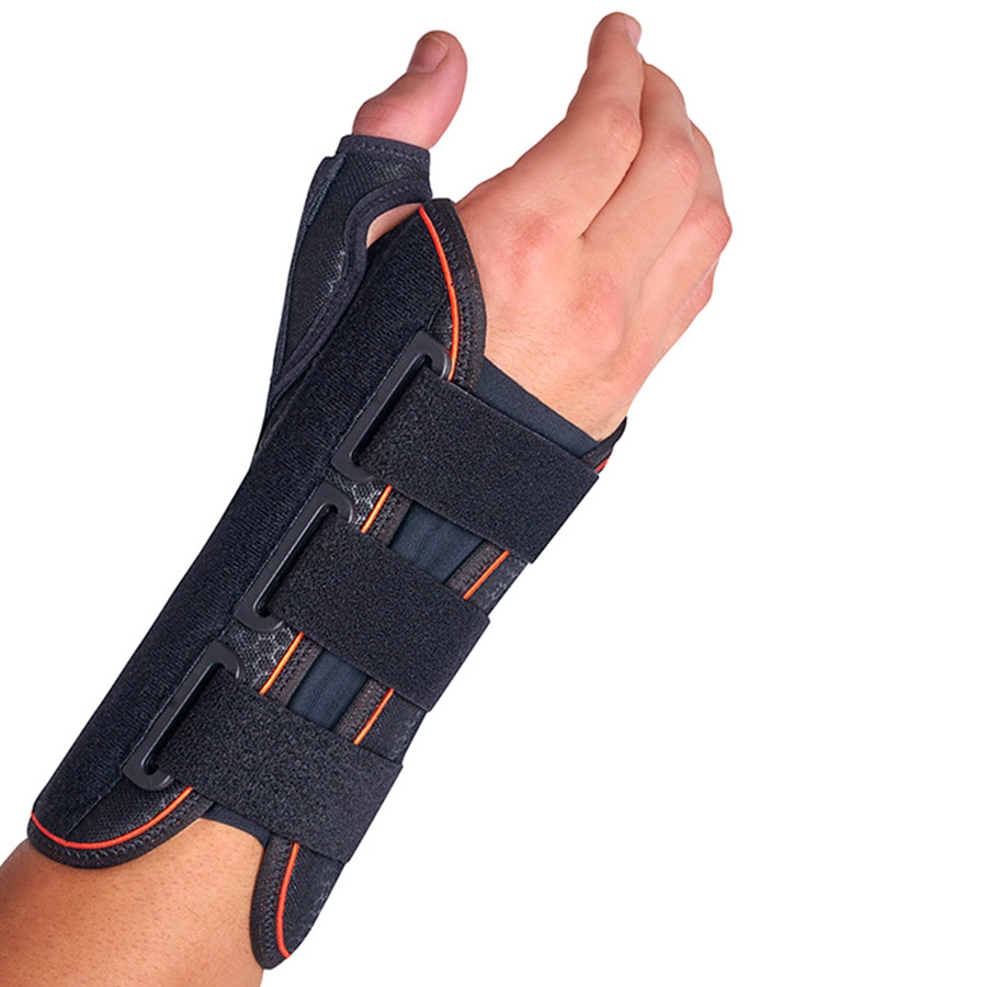 MUÑEQUERA SEMIRRÍGIDA CON FÉRULA PALMAR-PULGAR MANO DERECHA TALLA 1 MFP-D81 ORLIMAN