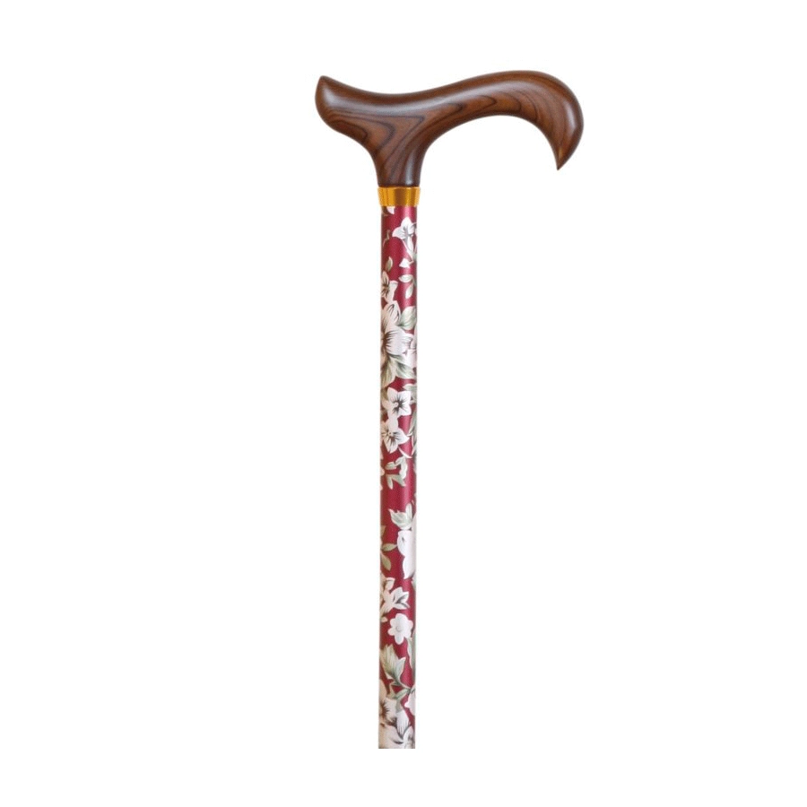 MULETILLA EXTENSIBLE ESTAMPADA FLORES ROJAS REF.400 GARCIA 1880