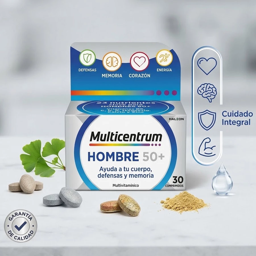 MULTICENTRUM HOMBRE 50+  30 COMPRIMIDOS