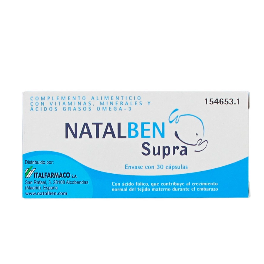 NATALBEN SUPRA  30 CAPSULAS