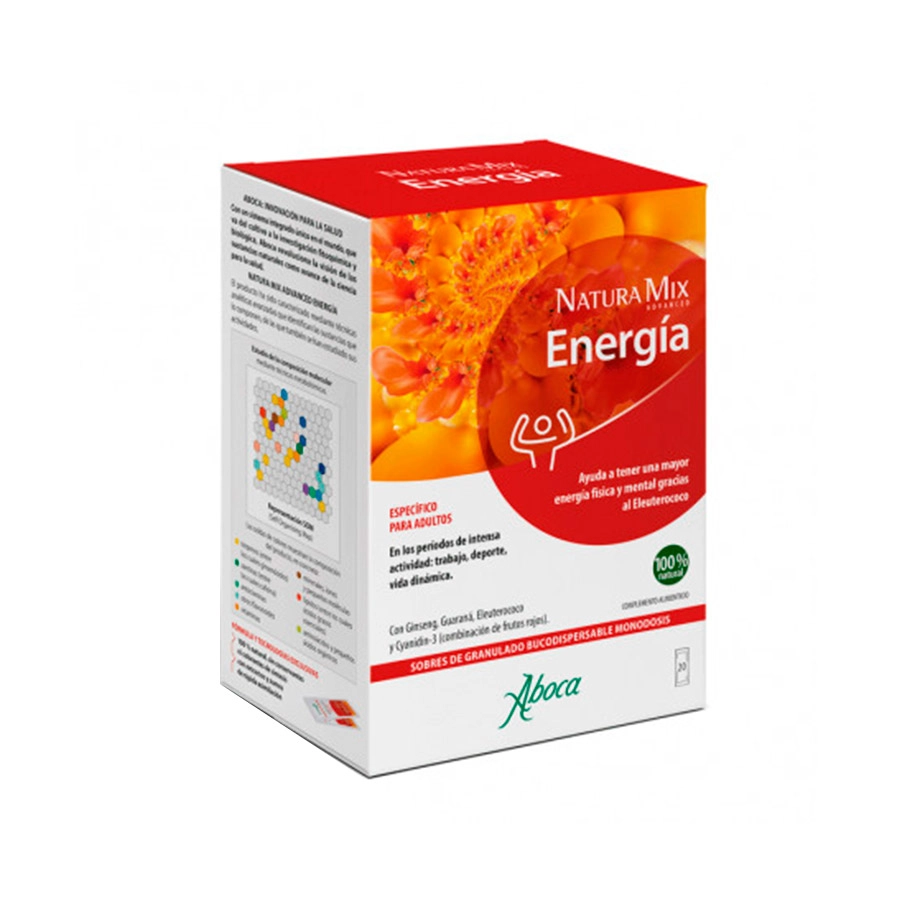 NATURA MIX ADVANCED ENERGIA  28 SOBRES MONODOSIS BUCODISPERSABLES 2,5 G