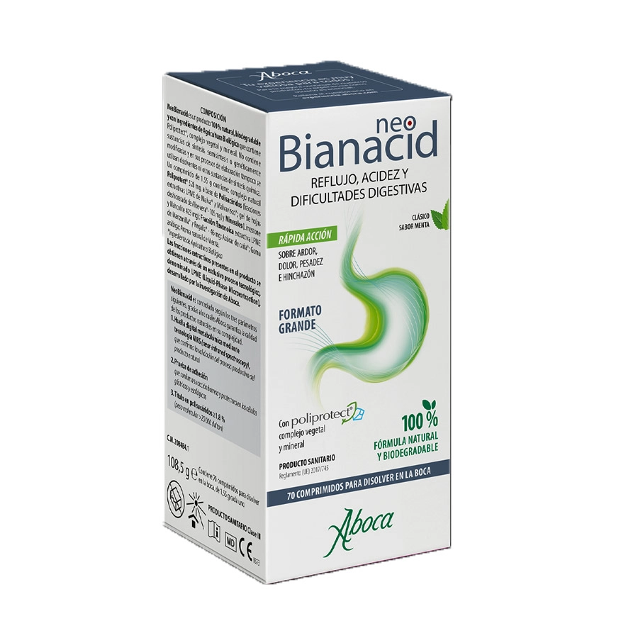 NEOBIANACID ACIDEZ Y REFLUJO  70 COMPRIMIDOS ABOCA