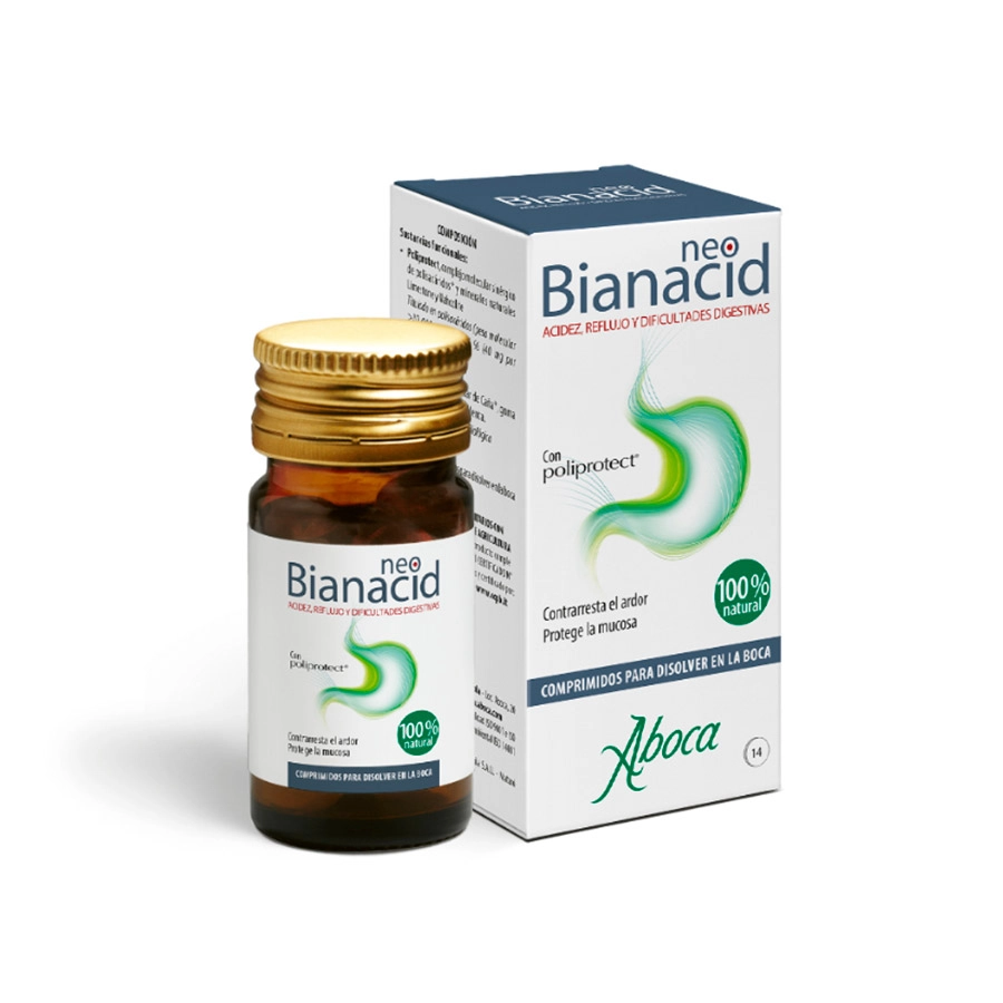 NEOBIANACID ACIDEZ Y REFLUJO  14 COMPRIMIDOS MASTICABLES