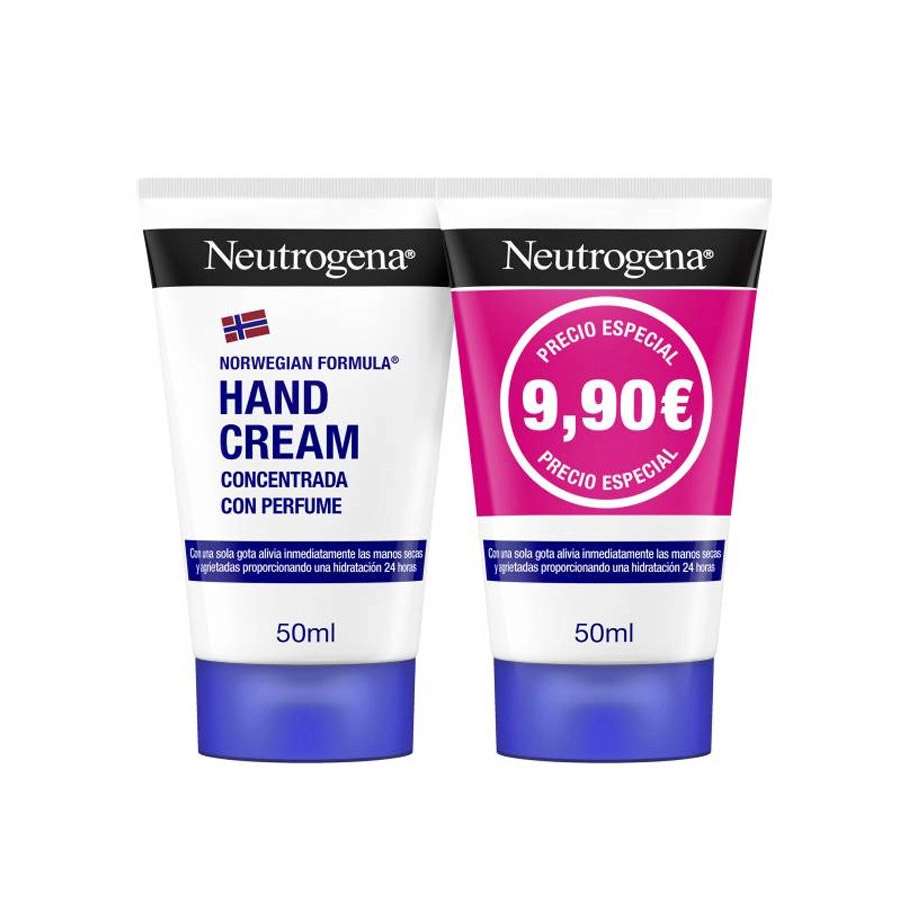 NEUTROGENA FORMULA NORUEGA CREMA DE MANOS CONCENTRADA  2 ENVASES 50 ML