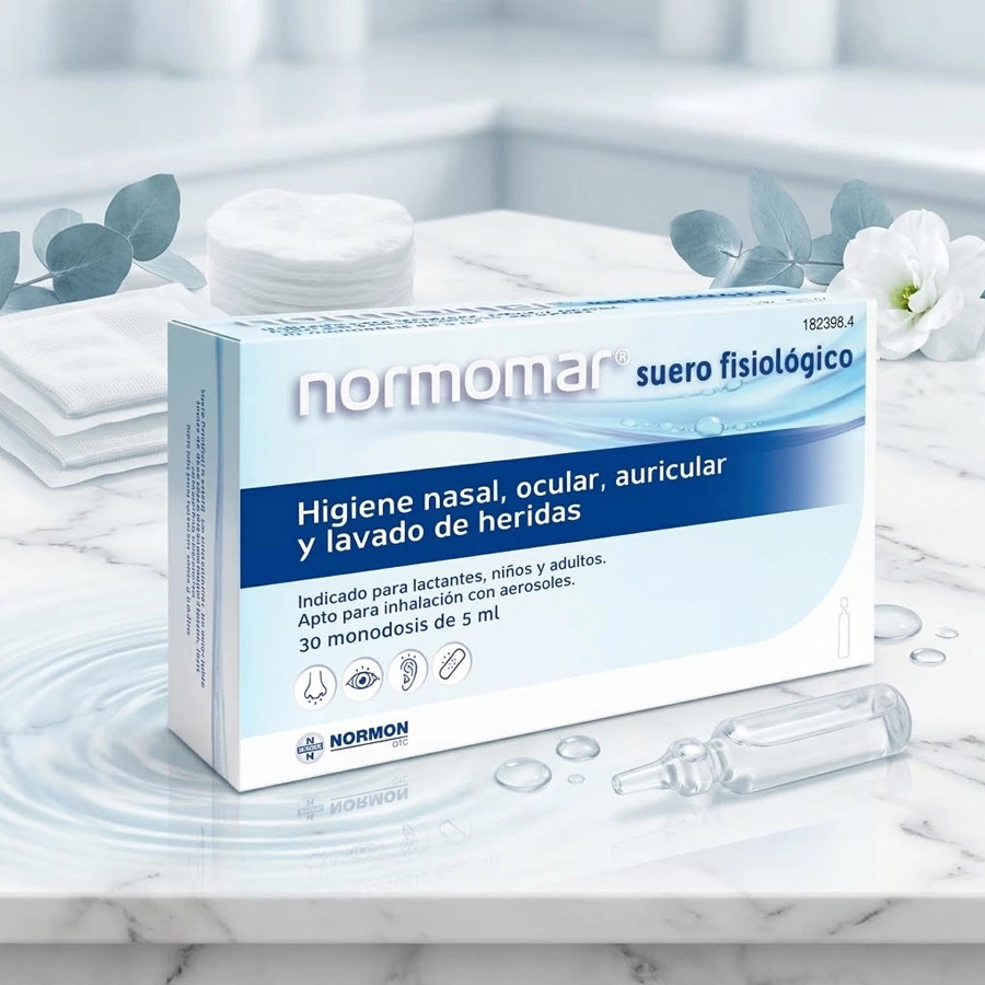 NORMOMAR SUERO FISIOLOGICO  30 MONODOSIS 5 ML