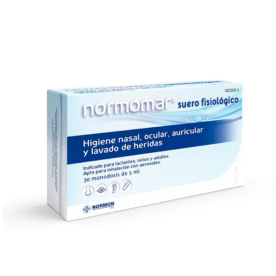 NORMOMAR SUERO FISIOLOGICO  30 MONODOSIS 5 ML