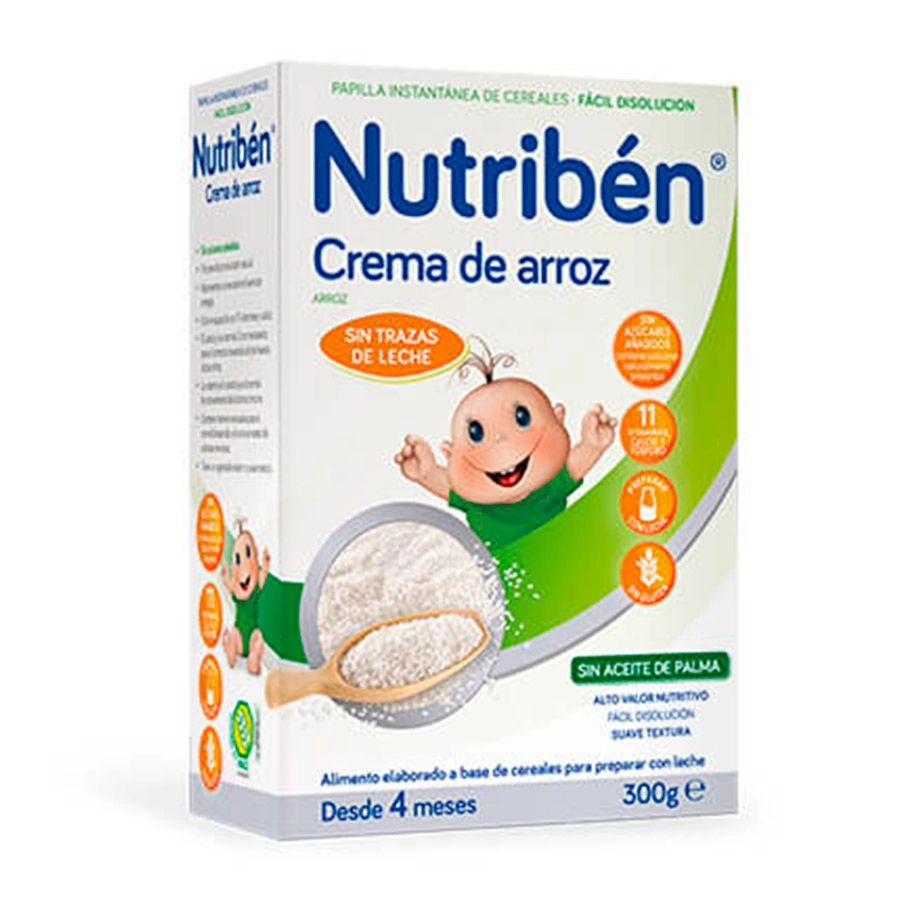 NUTRIBEN CREMA DE ARROZ  1 ENVASE 300 G