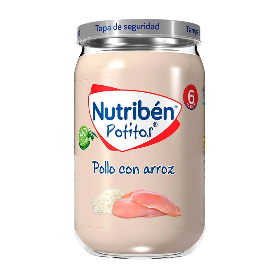 NUTRIBEN POLLO CON ARROZ  1 POTITO 235 G
