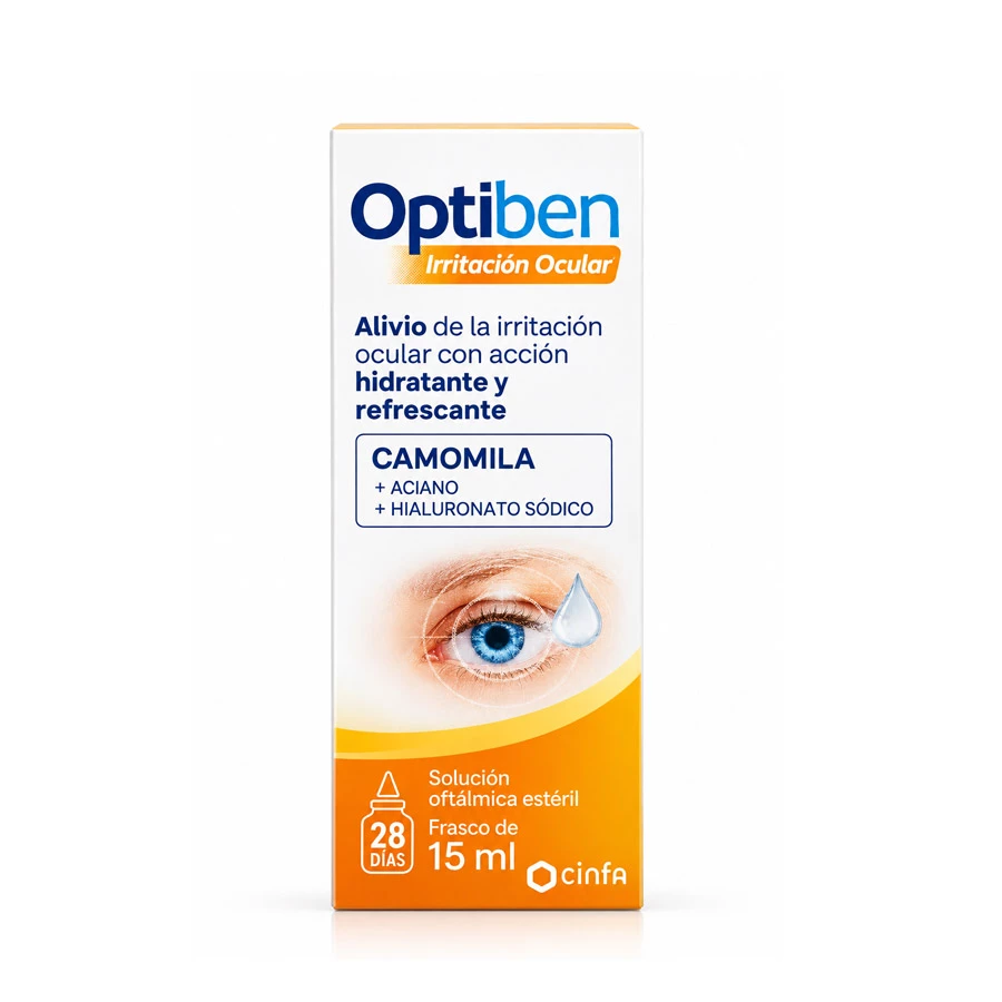 OPTIBEN IRRITACION OCULAR+  1 FRASCO 15 ML