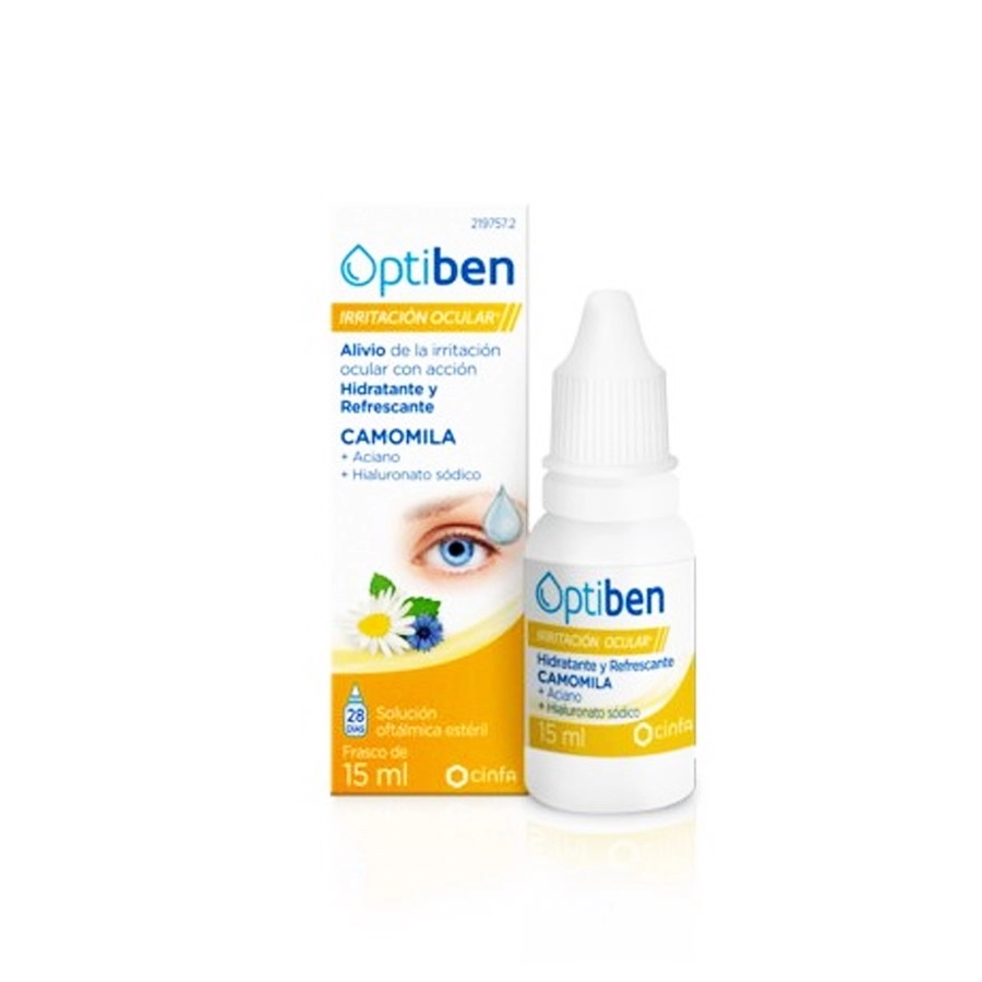 OPTIBEN IRRITACION OCULAR+  1 FRASCO 15 ML