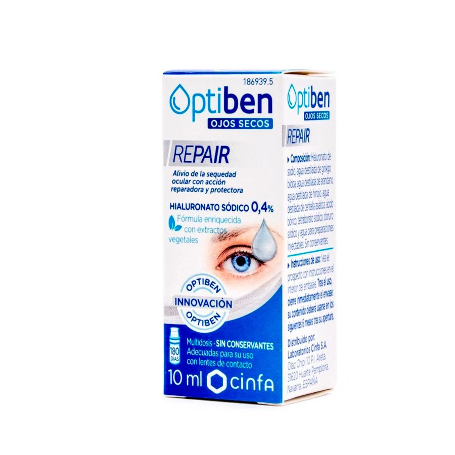 OPTIBEN OJOS SECOS REPAIR  1 FRASCO 10 ML