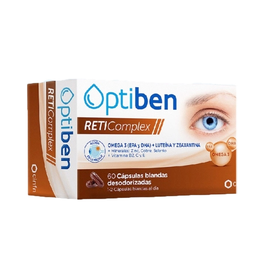 OPTIBEN RETICOMPLEX  60 CAPSULAS BLANDAS