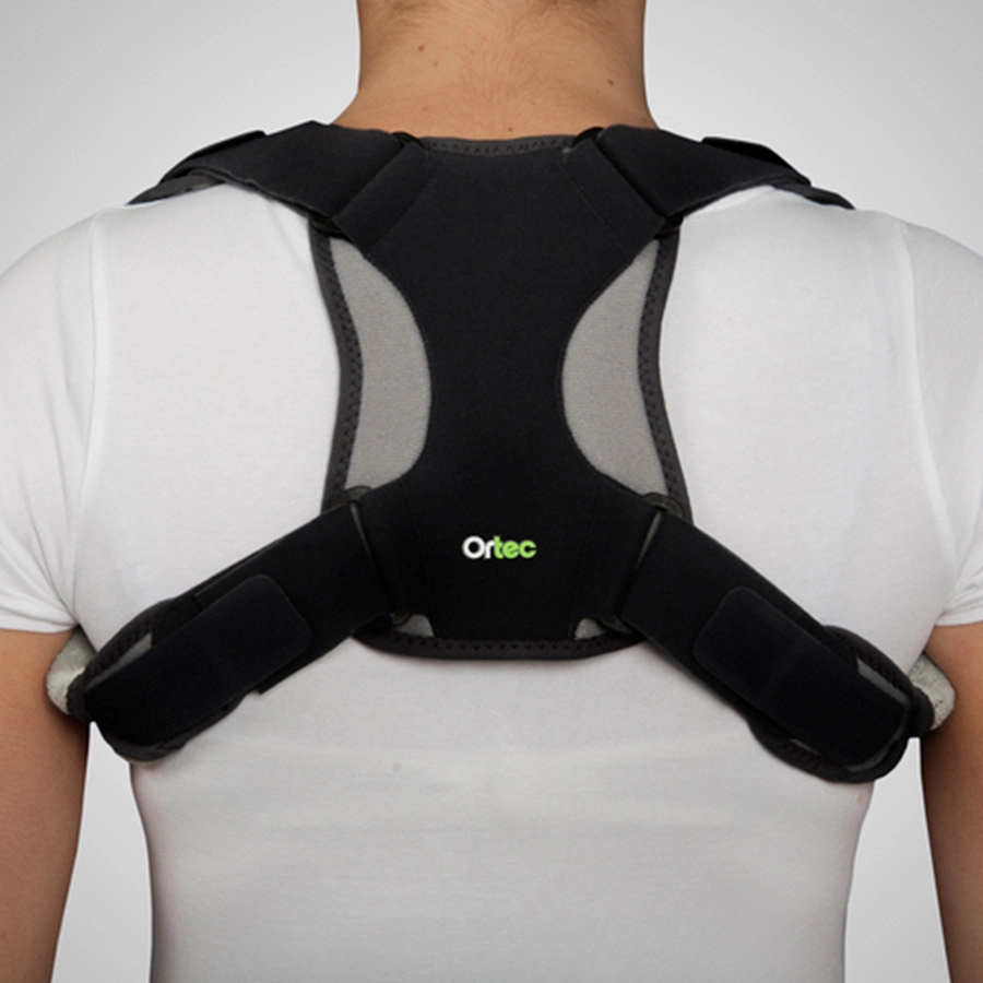 ORTESIS CLAVICULAR AJUSTABLE GRIS CLA200 TALLA S EMO