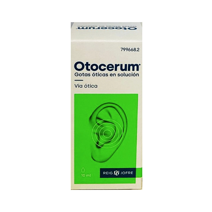 OTOCERUM GOTAS OTICAS EN SOLUCION 1 FRASCO 10 ML