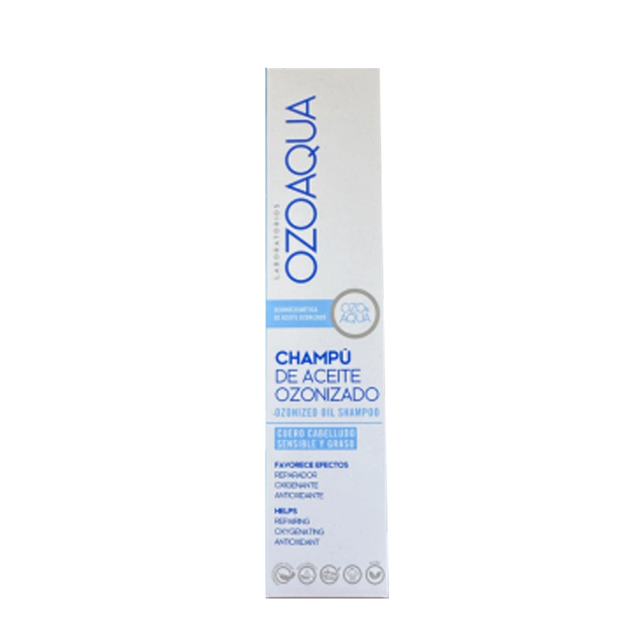 OZOAQUA CHAMPU DE ACEITE OZONIZADO CABELLO GRASO 1 ENVASE 250 ML