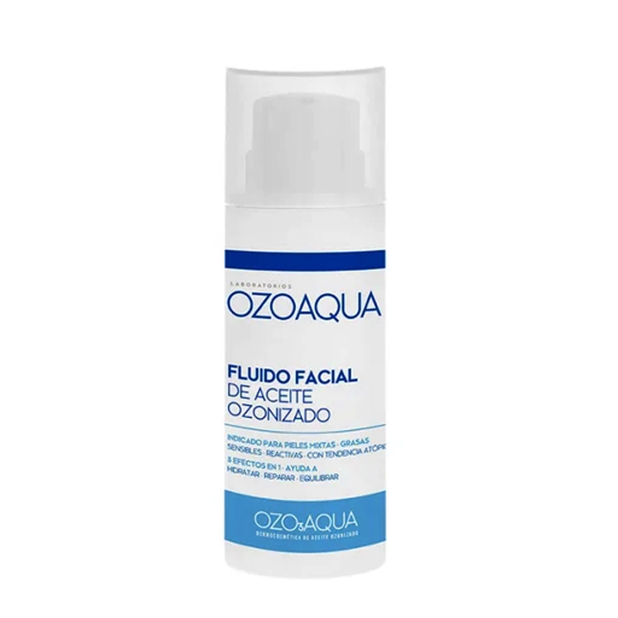 OZOAQUA FLUIDO FACIAL DE ACEITE OZONIZADO  1 ENVASE 50 ML