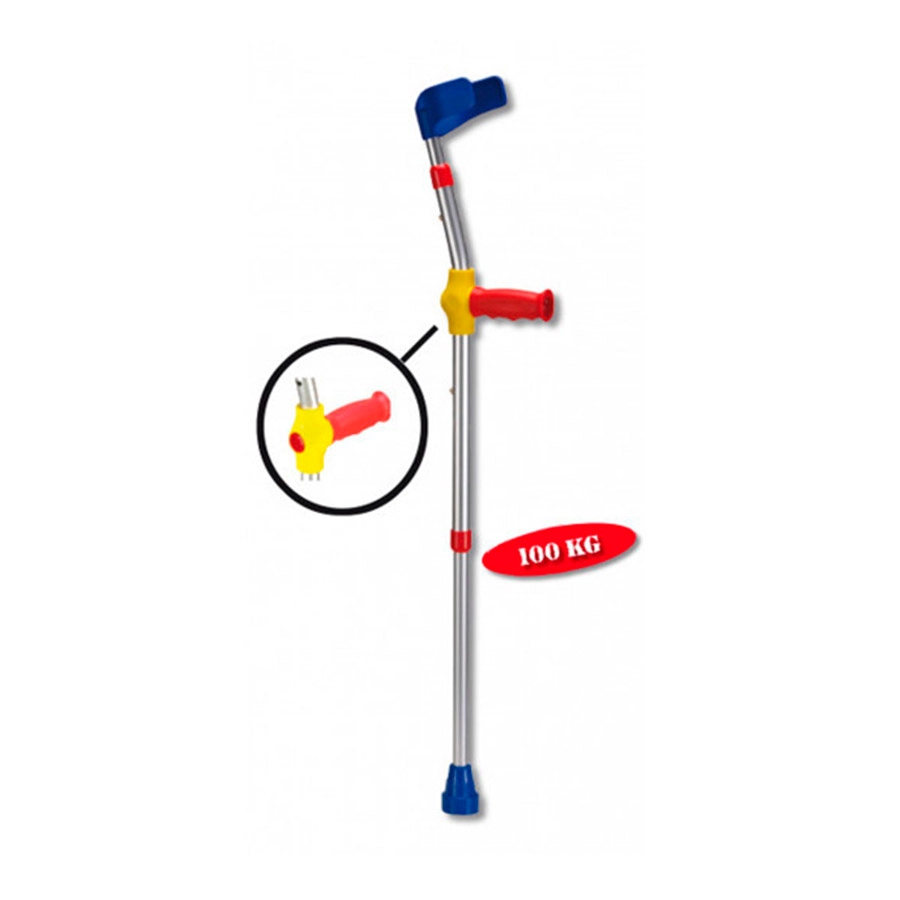 PAR DE MULETAS INFANTILES AD111 AYUDAS DINAMICAS
