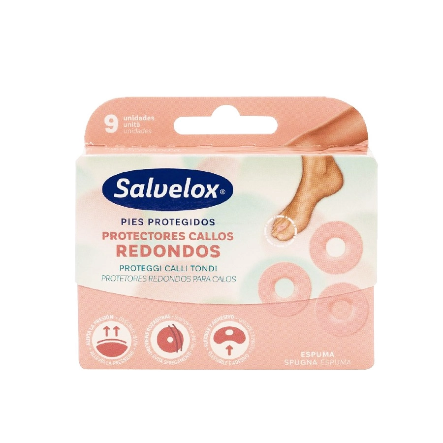 PARCHES CALLOS SALVELOX REDONDO 9 U