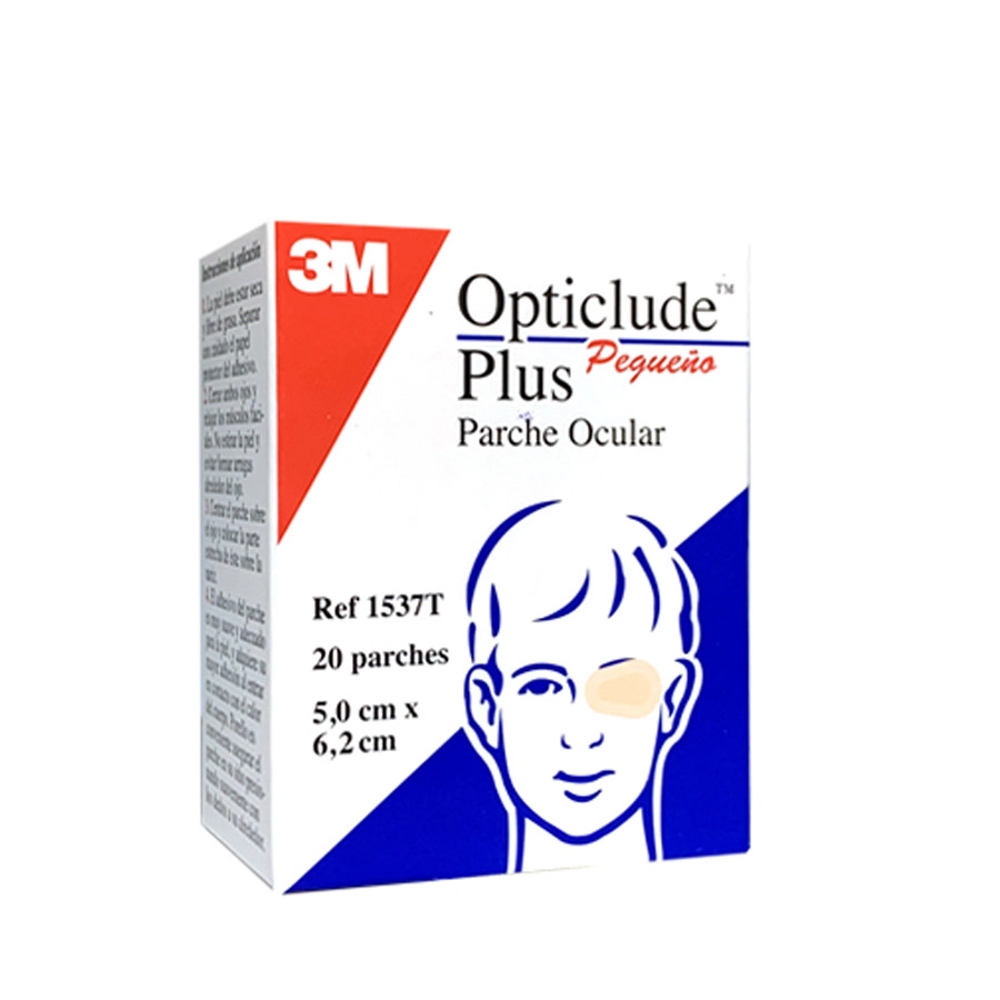 PARCHES OCULARES OPTICLUDE PLUS 20 UNIDADES TALLA PEQUEÑA