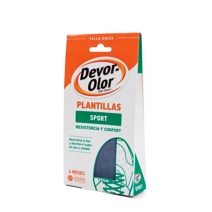 PLANTILLAS DEVOROLOR SPORT TALLA UNICA