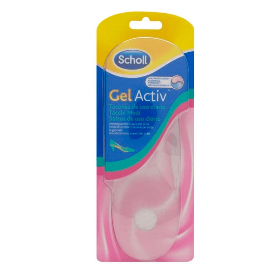 PLANTILLAS SCHOLL GEL ACTIV TACON DIARIO