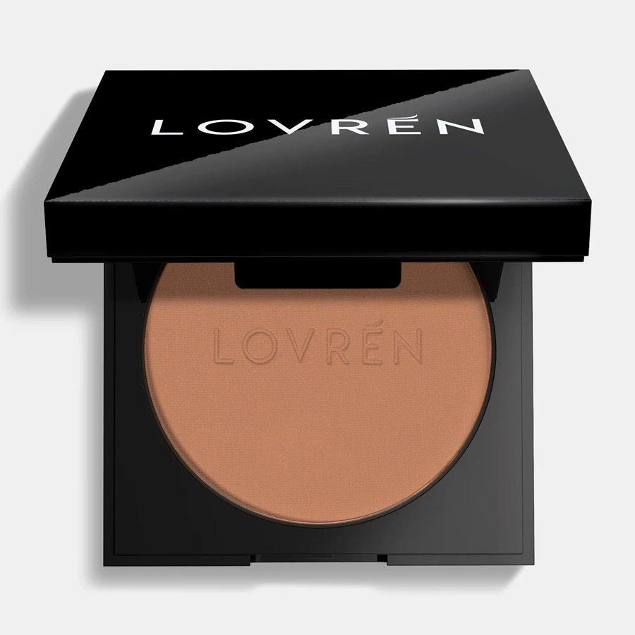 POLVOS COMPACTOS TIERRA COLOR NUDE BRONZE LOVREN 10,5GR