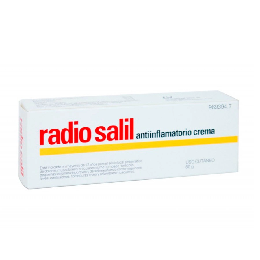 RADIO SALIL ANTIINFLAMATORIO CREMA 1 TUBO 60 G