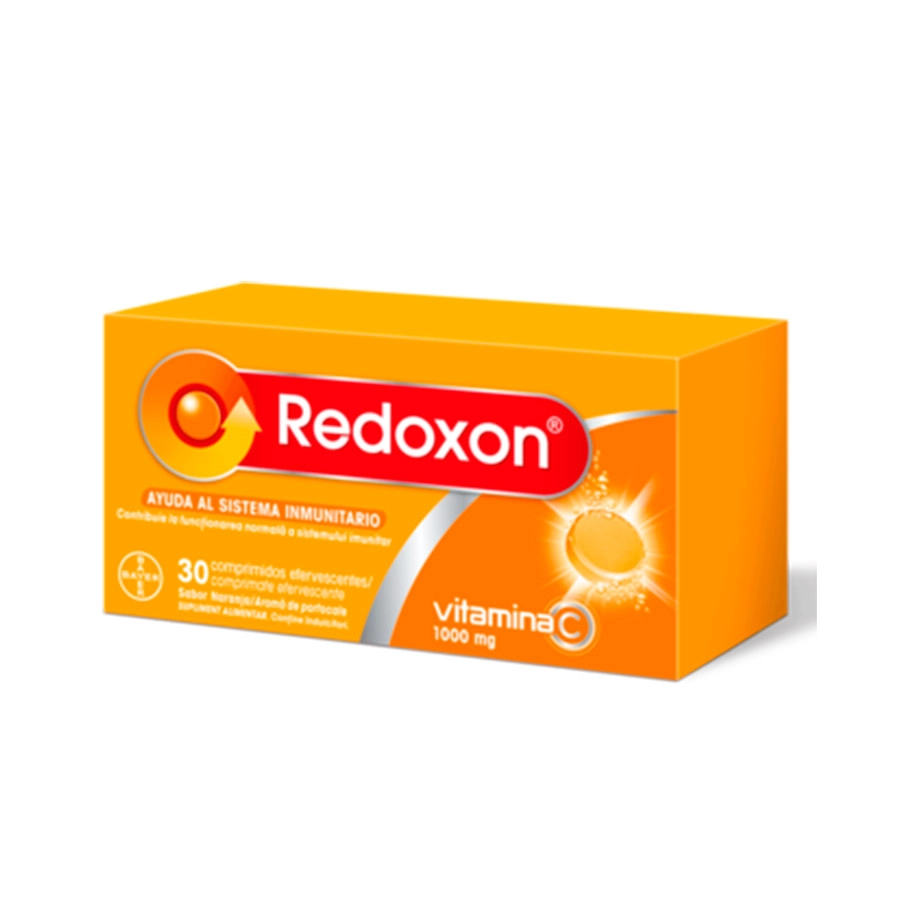 REDOXON VIT C  30 COMPRIMIDOS EFERVESCENTES SABOR NARANJA