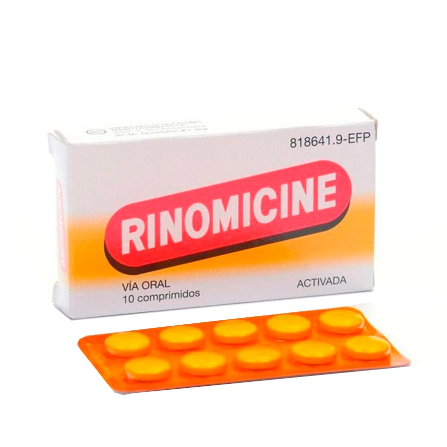 RINOMICINE 10 COMPRIMIDOS