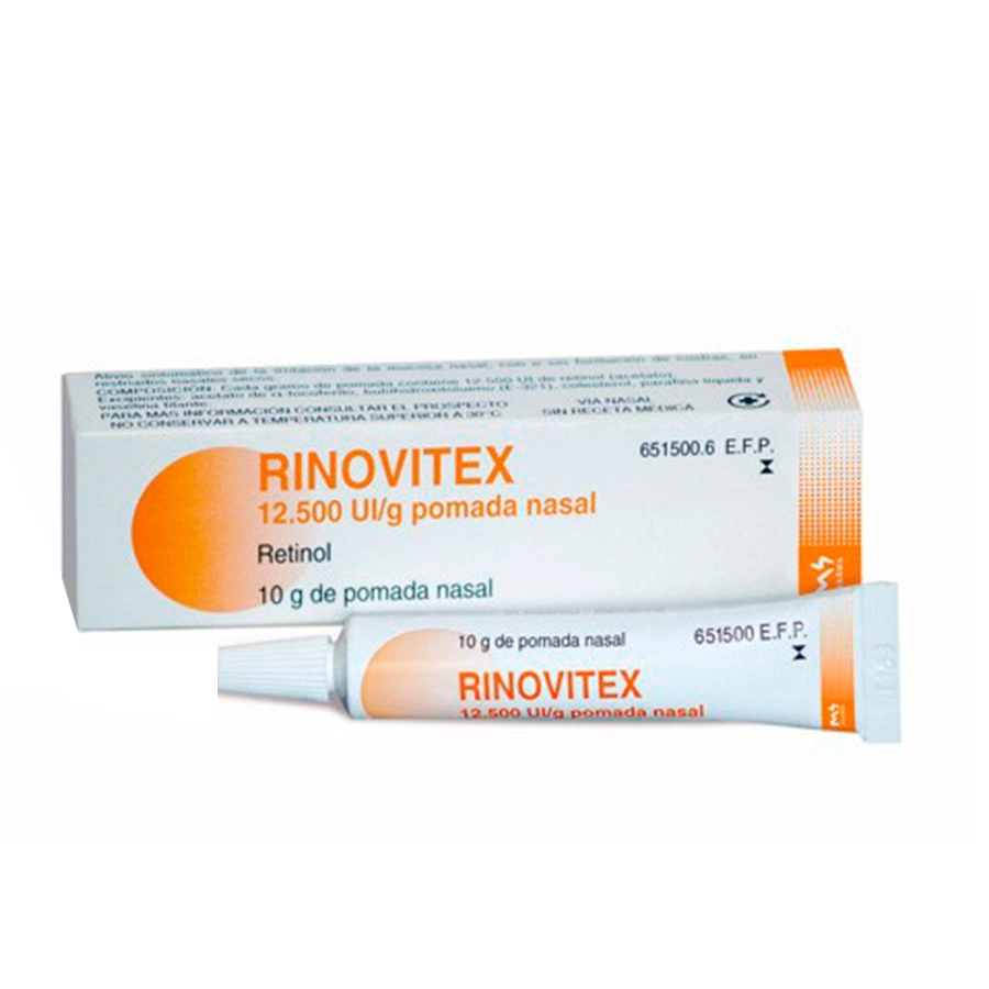 RINOVITEX 12.500 UI/G POMADA NASAL 1 TUBO 10 G