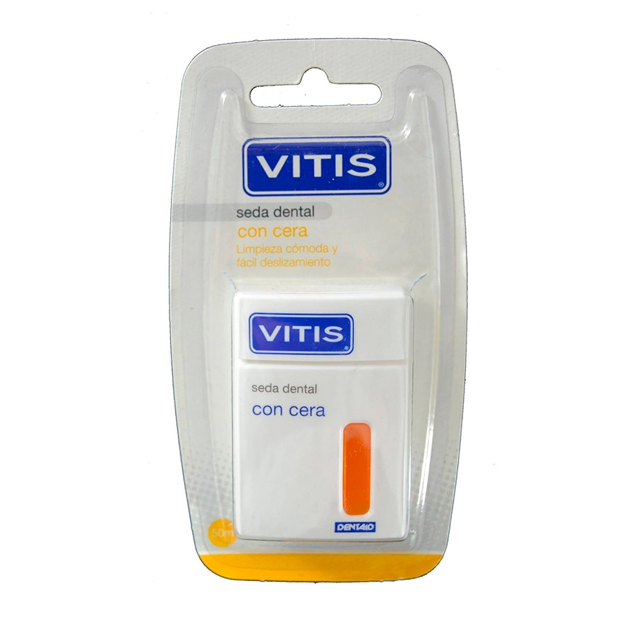 VITIS SEDA DENTAL CON CERA  50 M