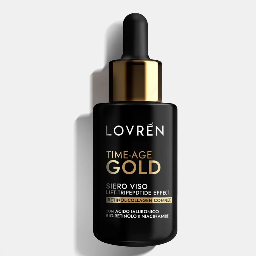SERUM FACIAL TIME-AGE GOLD EFECTO LIFT-TRIPEPTIDE LOVREN 30ML