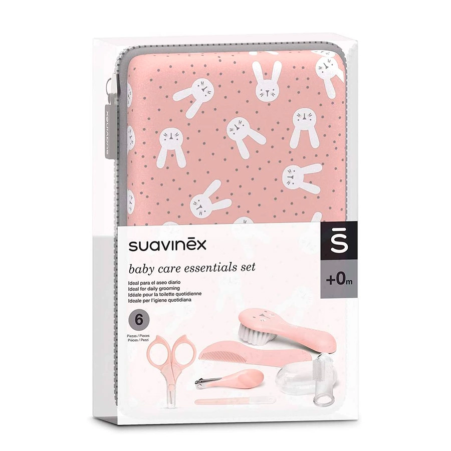 SET MANICURA SUAVINEX ROSA