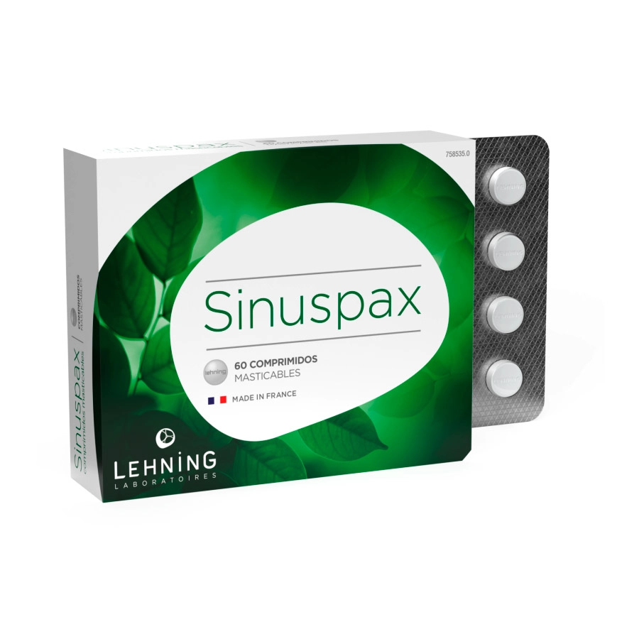 SINUSPAX 500 MG 60 COMPRIMIDOS MASTICABLES