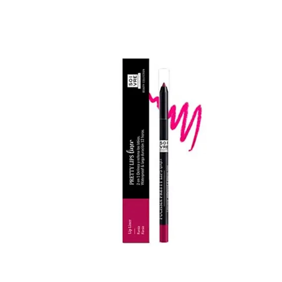 SOIVRE COSMETICS LIP FIX MATTE BEAUTYCOLLECTION  1 ENVASE 5 ML FUCSIA