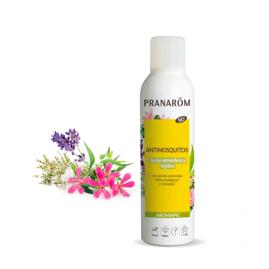 AROMAPIC SPRAY ANTIMOSQUITOS ATMOSFERA Y TEJIDOS 150ML PRANAROM